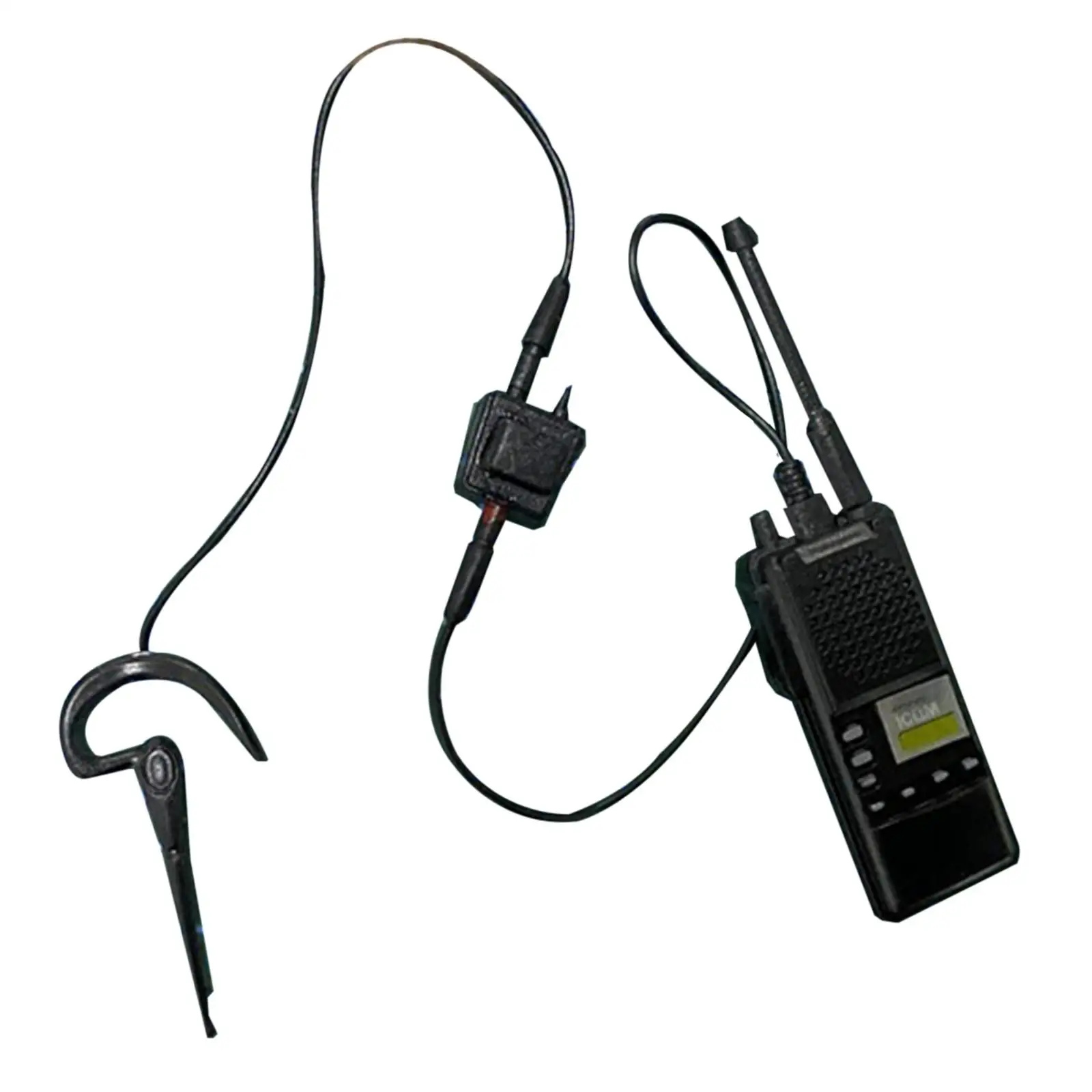 1/6 Soldaat Headset Model Doen Alsof Pop Decor Accessoires Decoratie Accessoire Voor 12Inch Mannen Figuren Lichaamspop Onderdelen