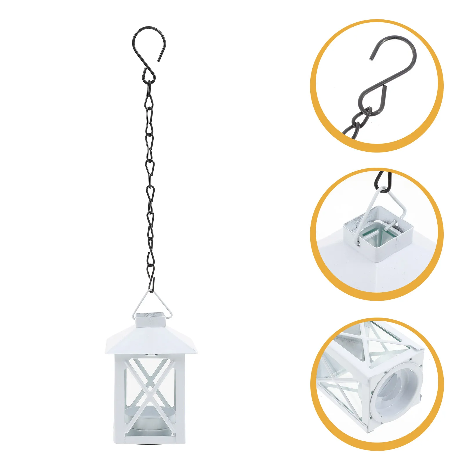 

Big Holder Lamp Hanging Ornaments Stick Chandelier Candlestick Holders Decor Retro