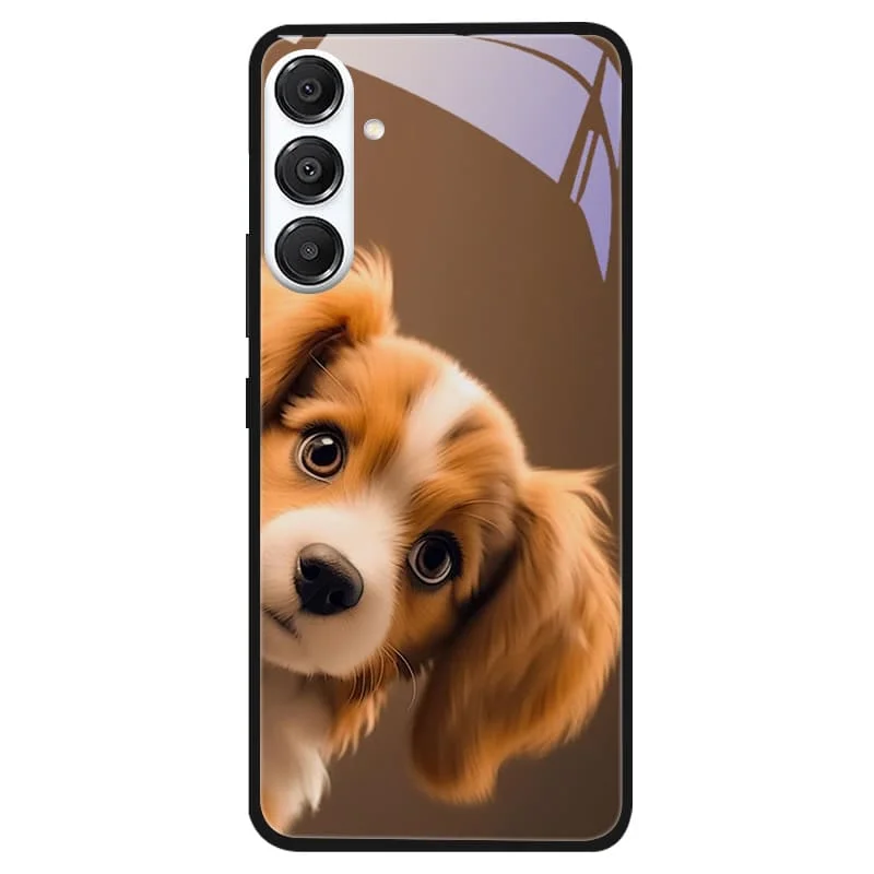 For Samsung A56 A36 A26 5G Tempered Glass Covers Black Hard Shell For Galaxy A16 5G Protecte Camera Shockproof Luxury Phone Case