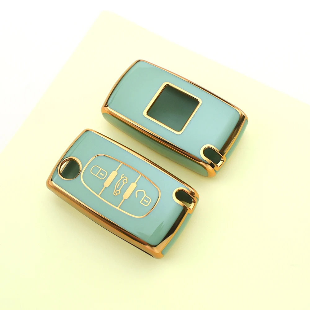 

Keyless For Peugeot 107 207 307 308 407 607 3008 5008 For Citroen Xsara C5 C6 C8 3 Buttons Car Key Case Cover Shell Fob Holder