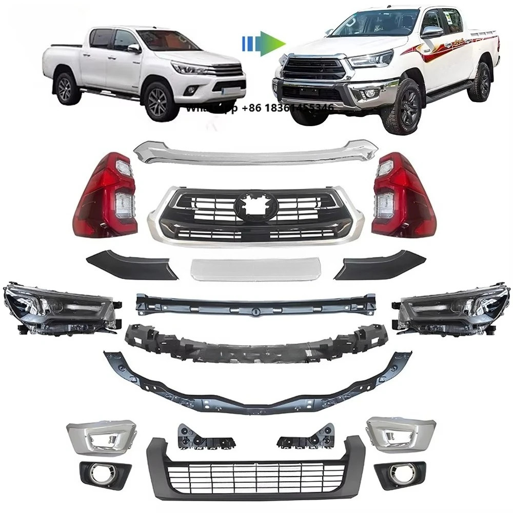 

2016-2020 Upgrade to Hilux Body Kit Middle East Version with Head Lamp&Rear Lamp
