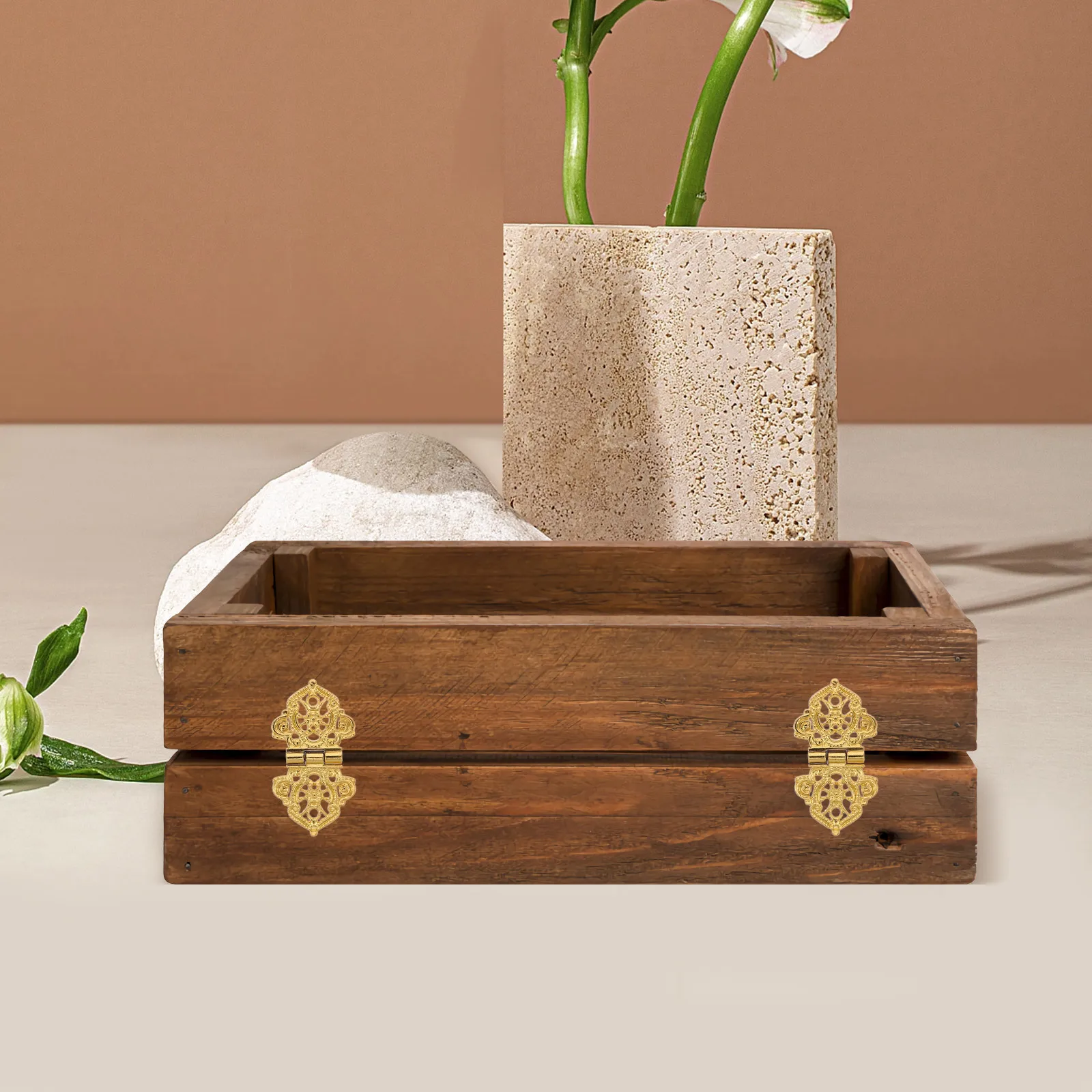 

20 шт. петли в стиле ретро для шкафов - винтажные золотые металлические петли для ювелирных изделий, сундук, деревянный чехол, гладкий, тихий механизм закрытия