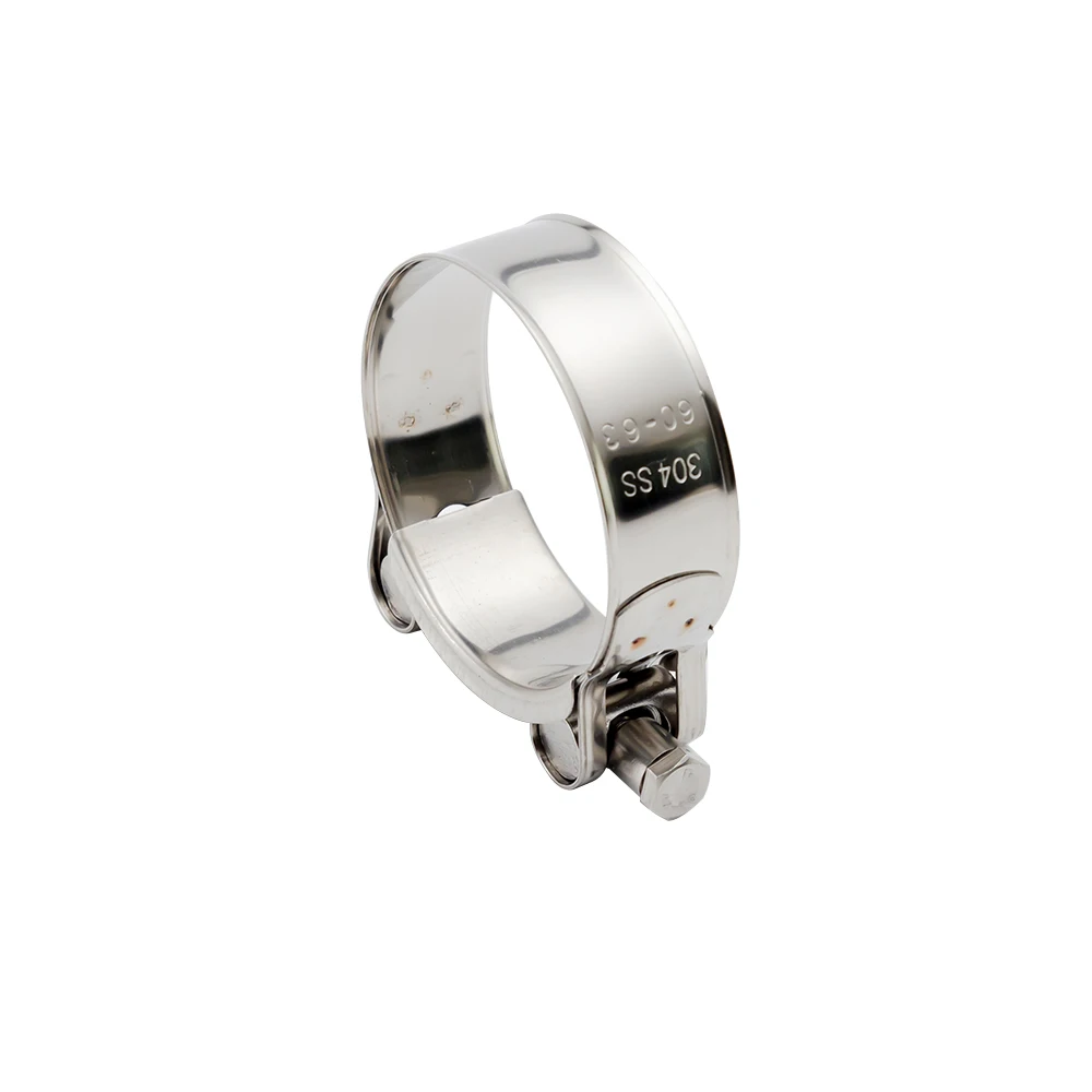 

1 шт. автомобильные аксессуары, зажим для выхлопной трубы из нержавеющей стали 201/304, регулируемый зажим для глушителя трубы