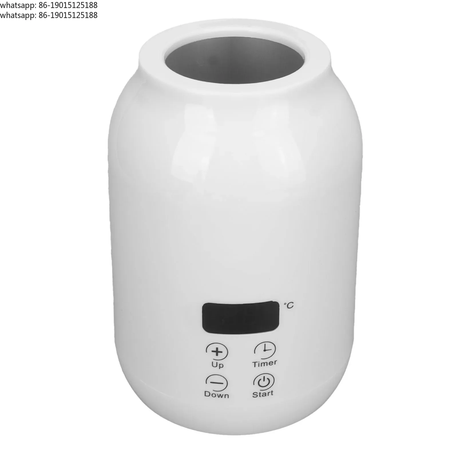 single-bottle-massage-oil-heater-led-display-screen-touch-control-temperature-adjustment