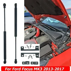 Barras de soporte de elevación de resorte de choque para capó de motor delantero, puntal de Gas para Ford Focus MK3 2013 2014 2015 2016 2017, accesorios de coche