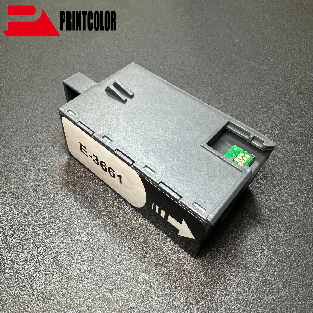 T366 T3661 Maintenance Waste Ink Tank Collector compatiblle for Epson XP6000 6005 6100 XP6105  XP-15000 Printers Cartridge C13T3