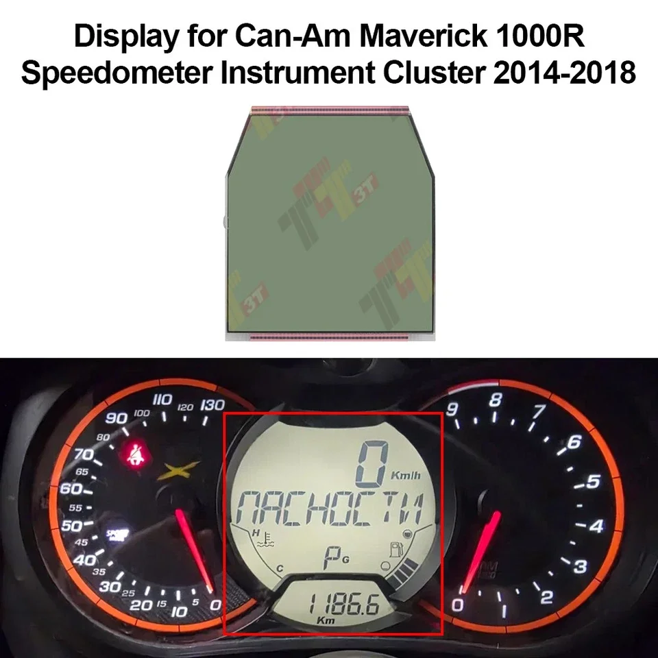 Display for Can-Am Maverick X3 1000R Commander Outlander Speedometer Instrument