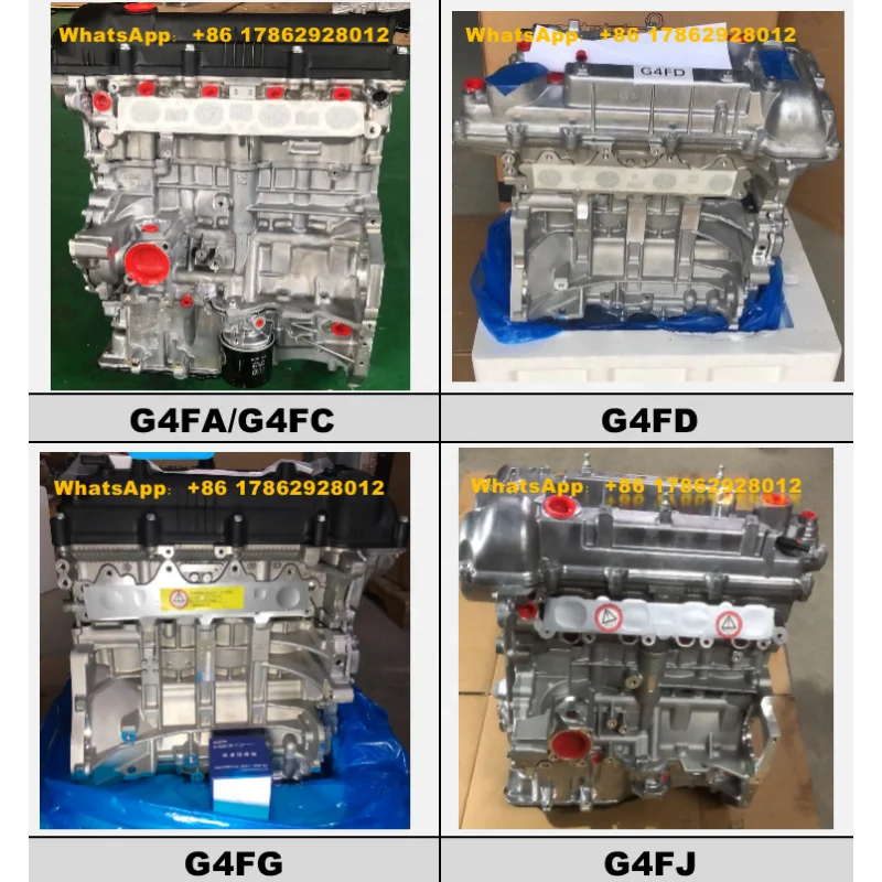 Factory Sale Best Price G4FA G4FC Engine Assembly For hyundal Gamma 1.6L i20 i30 CVVT