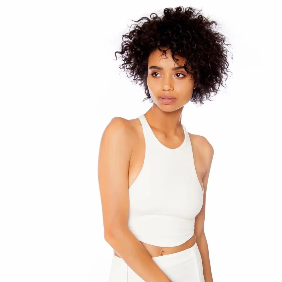 Faionable ort colheita topo colete feminino strapl barriga baring verão rua sle casual topo para blogueiros na moda 208 primavera