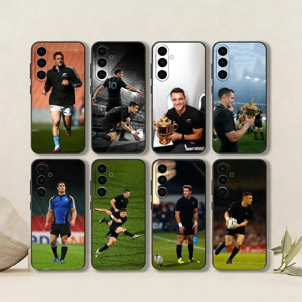 D-Dan Carter-Sport-Rugby   Phone Case For Samsung Galaxy A73,A72,A71,A70,A53,A52,A51,Soft Silicone Black Cover