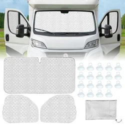 Car Internal Thermal Blinds Windshield Sunshade Cover Blind Kit Car Lifting Window Sunshade Sun Shade  Fiat Ducato 2006 - 2022