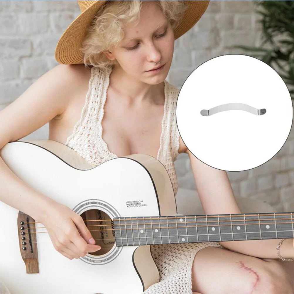 

2Pcs Guitar String Spreader Metal Guitar Tools String Separator for Fretboard Cleaning Maintenance Kit Separator Tool