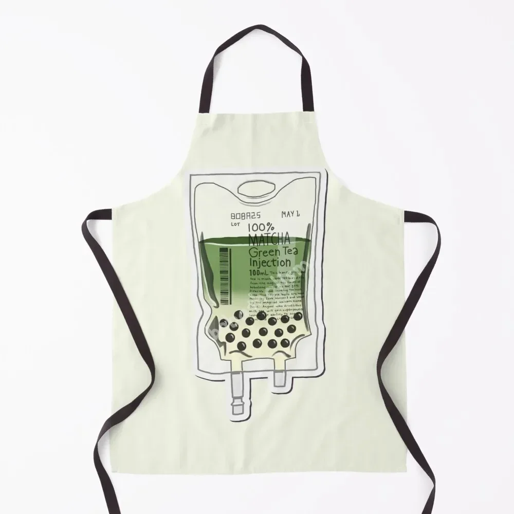 

Bubble Tea IV Bag Apron barber uniform Women's Kitchen Apron