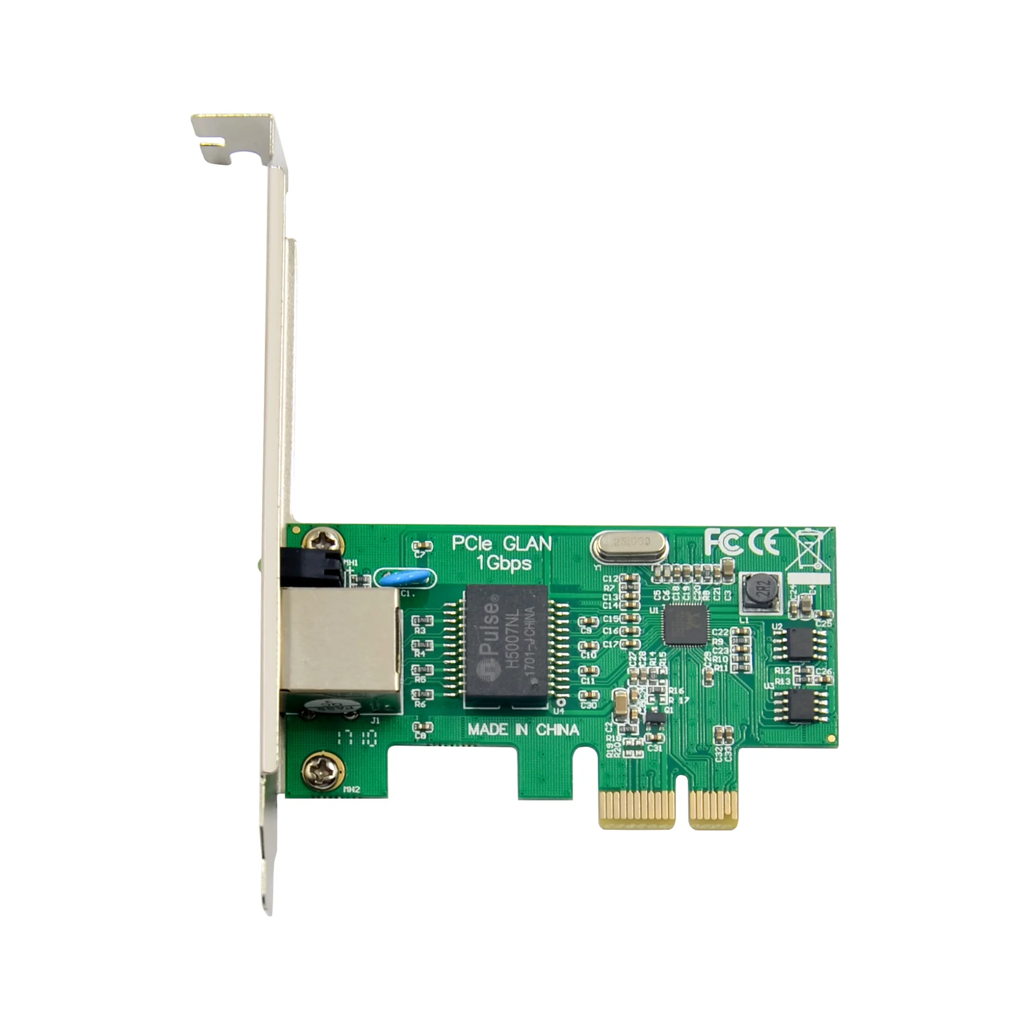 PCIe x1 Gigabit 1000M PCI Express to Rj45 PCI-E LAN Network Card Adapter converter NIC RTL8168E Realtek 8168 chipset