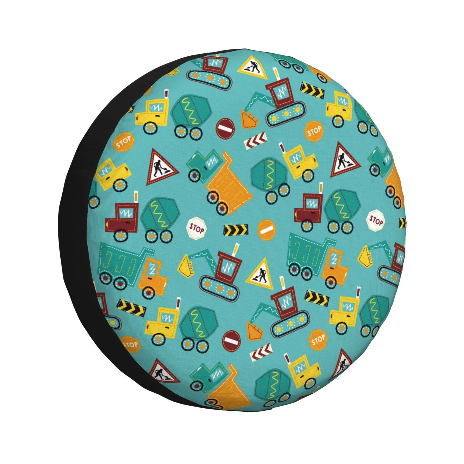 

Чехол для шин грузовиков и экскаваторов, полиэстеровый защитный чехол для запасного колеса, универсальный для внедорожников, автодомов, прицепов, 14-17 дюймов