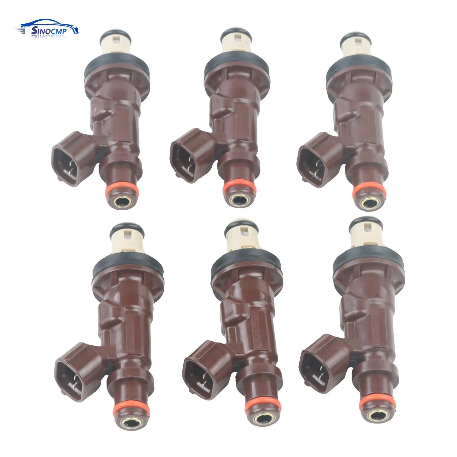 

6PCS Fuel Injectors For 1999-2004 Toyota Tacoma Tundra 4Runner V6 23250-62040 FJ585 Car Engine Replacement Part Auto Accessories