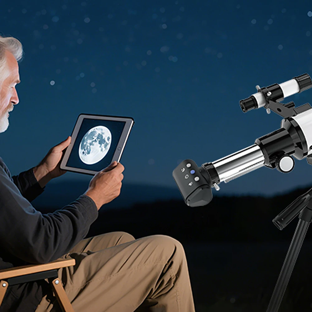 WiFi Telescope Camera Eyepiece Camera Recording Via App Microscope Eyepiece Astronomical Telescope and Microscope Accessories