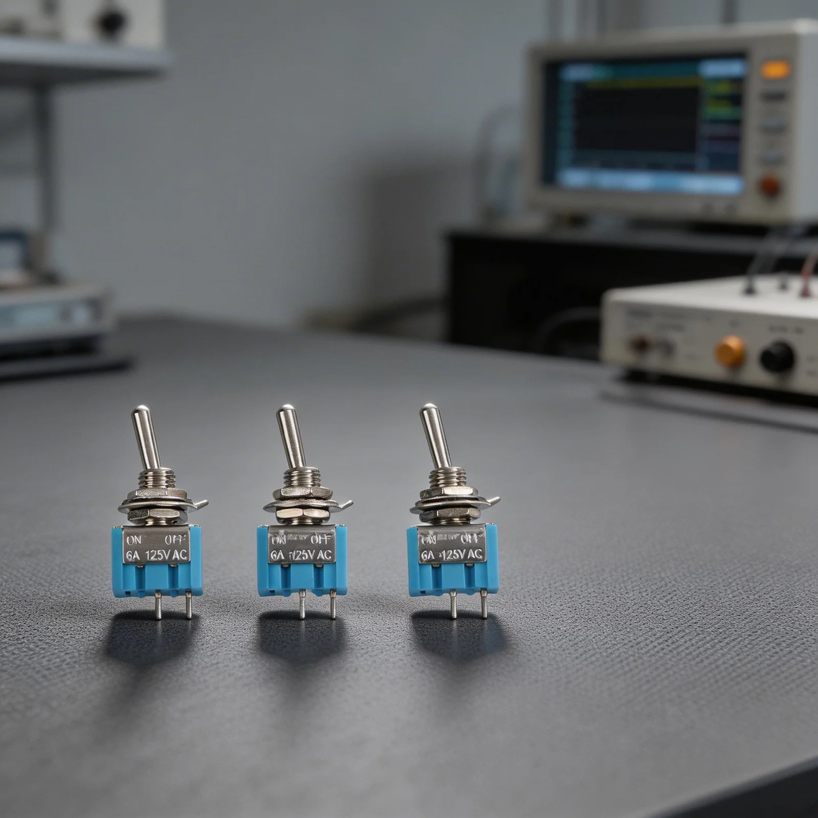 20 for x MTS-101 2 Position For Toggle Switches SPST ON-OFF Type 2 Pin for 6a 125VAC 3A 250V for Test and Development Boards