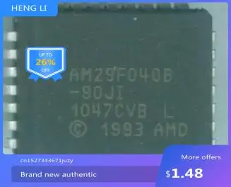 IC NOVO 100% AM29F040B-90JC