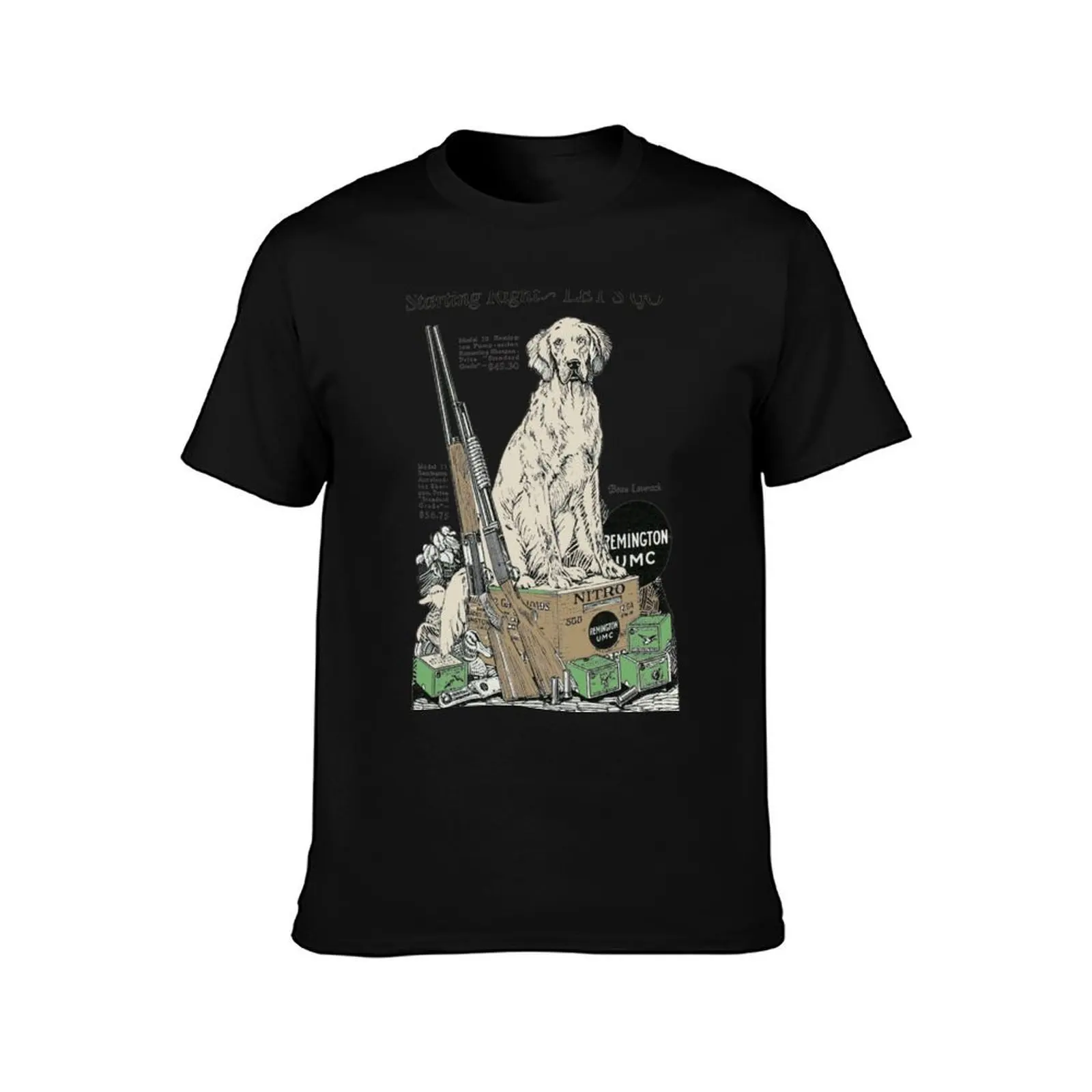 1928 Remington. The Hunters Favored Ammo T-Shirt, Summer Casual Cotton Tee, Oversized Streetwear Tops, Vintage Graphic Print