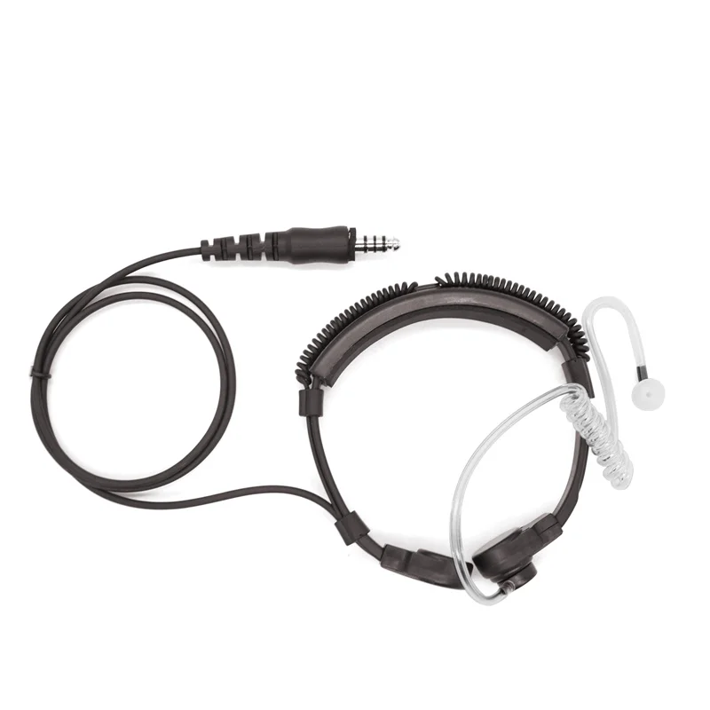 RISENKE-Tactical Anti-Noise Headset with Microphone and Earphone, Walkie-talkie, Vibration, U94 PTT Set