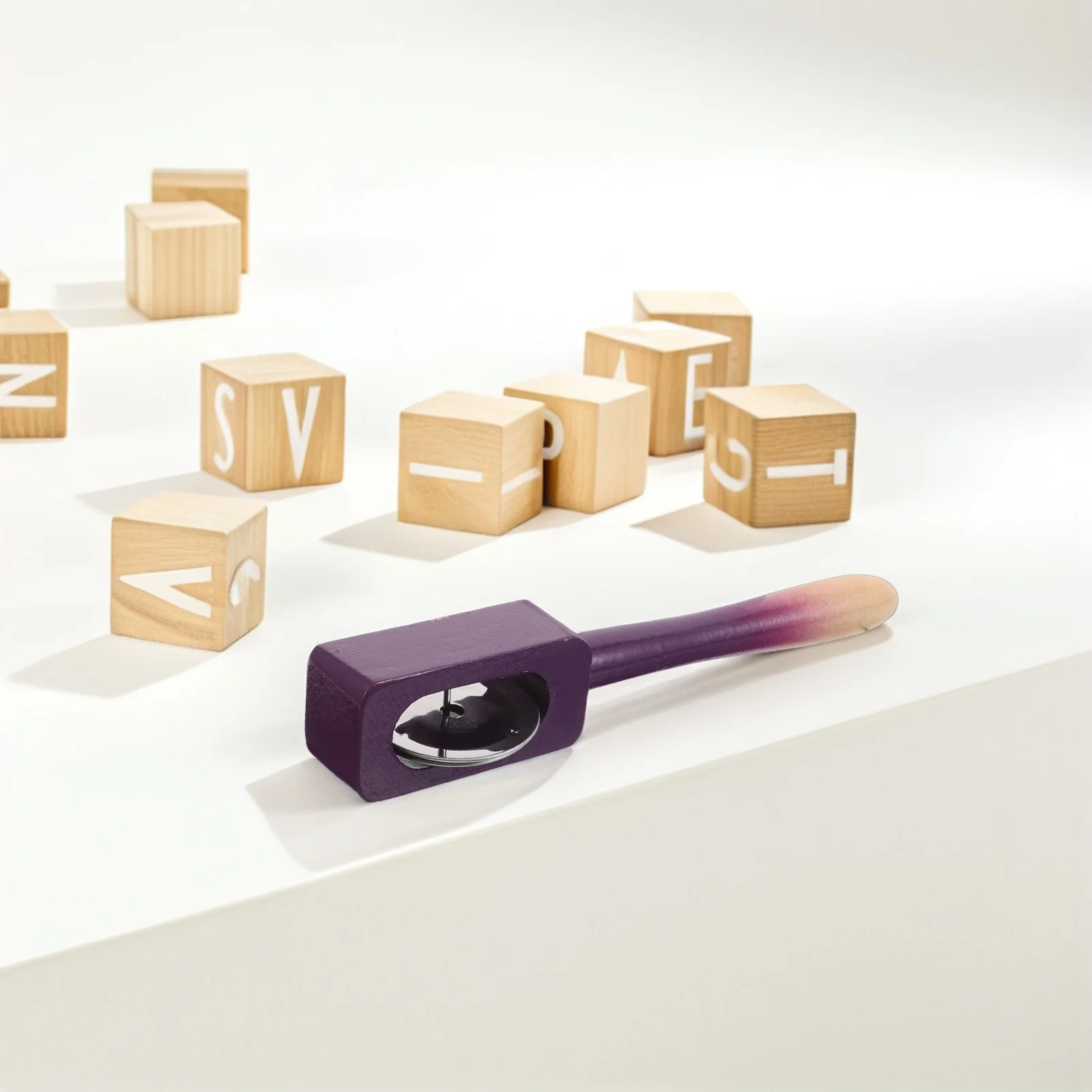 

Wooden Kids Percussion Instruments Natural Wood Handheld Cymbals Ergonomic Design Montessori Instruments for Toddlers Music