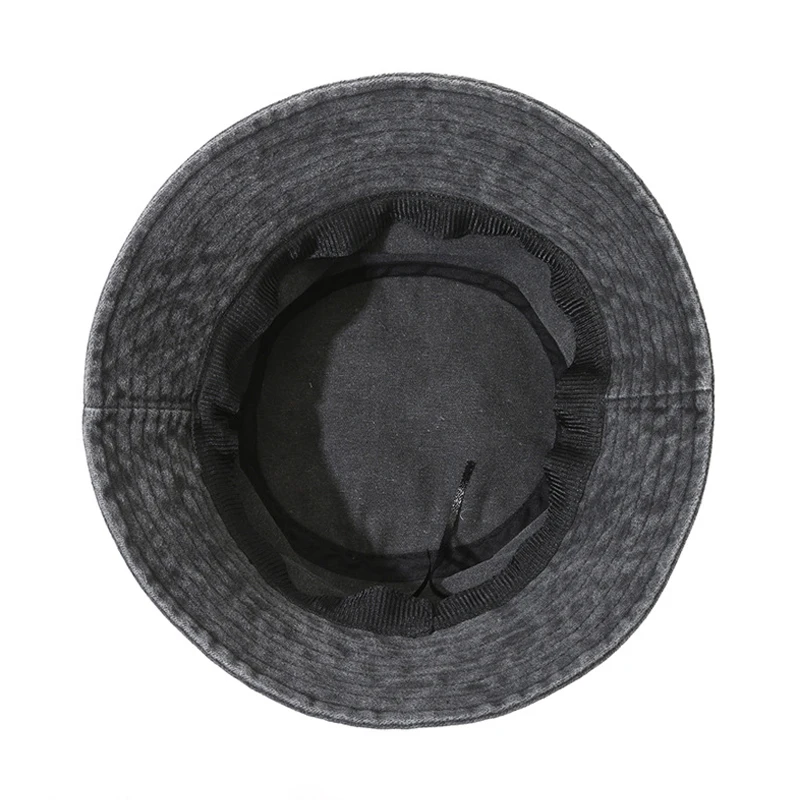 Customize Cotton Washed Bucket Hat Vintage Fishing Hat for Dog Owners Sun Protection Outdoor Pet Adoption Cap Fashion Streetwear