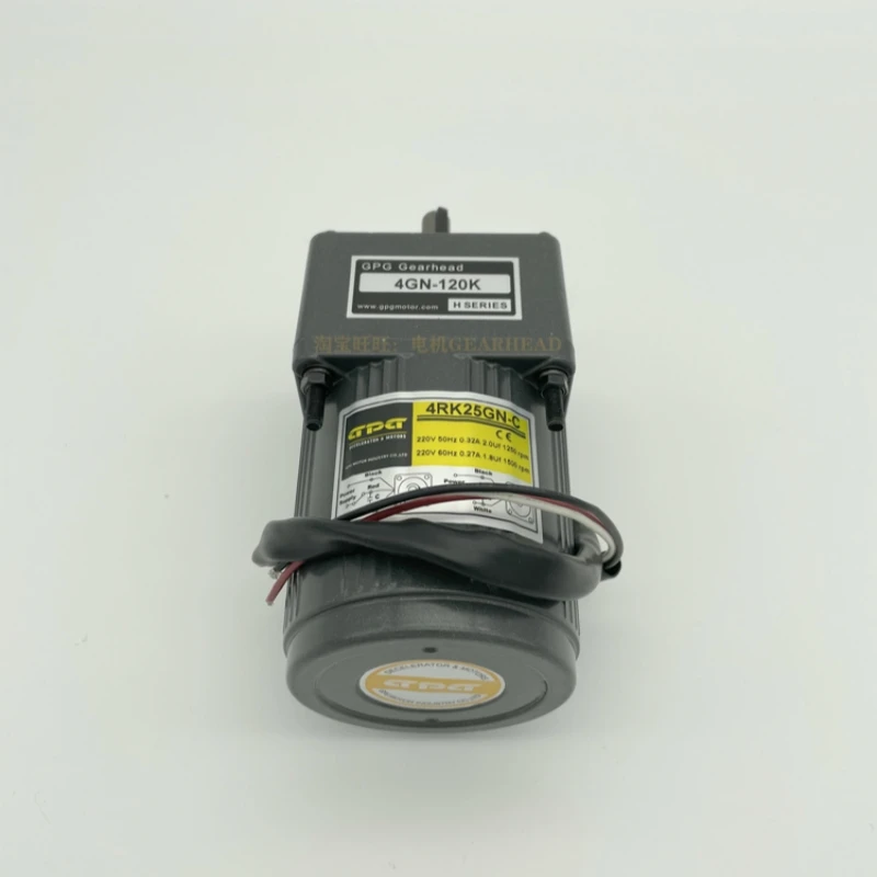 GPG 25 واط 220 فولت محرك سرعة قابل للتعديل 4RK25GN-C التيار المتناوب عكسها موتور تروس محرك تروس 4GN-3K