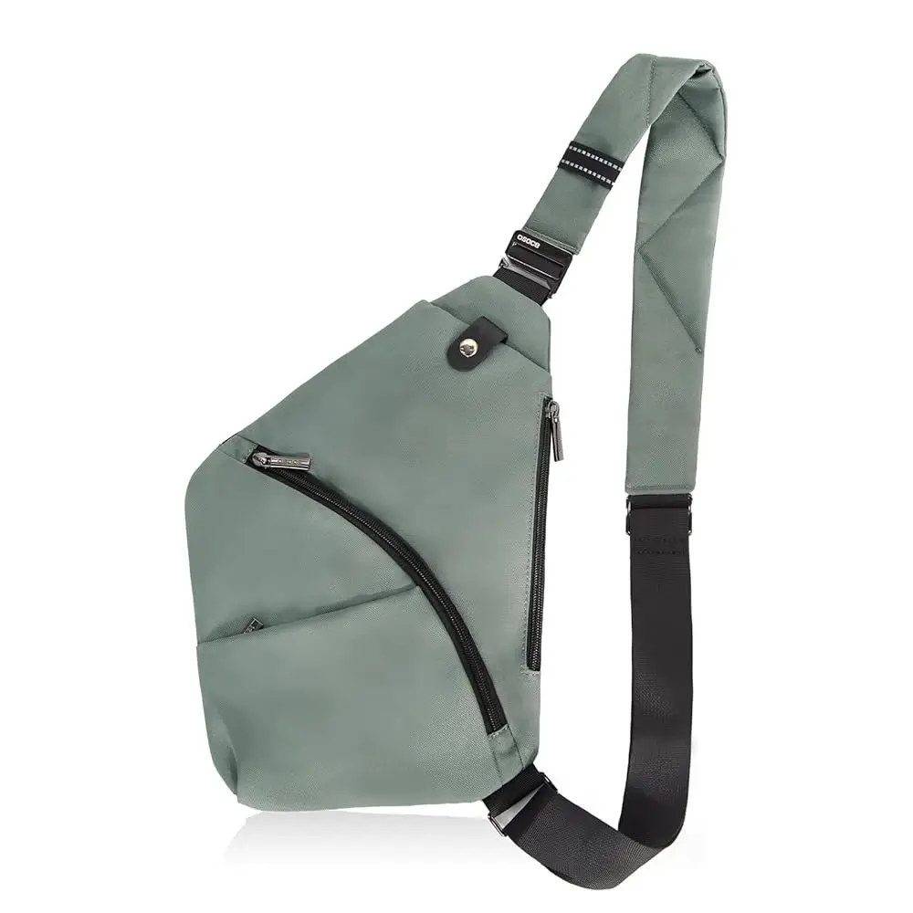 

Сумка-слинг для путешествий с RFID-защитой, противоугонная сумка через плечо для женщин и мужчин, повседневная нагрудная сумка для активного отдыха и походов