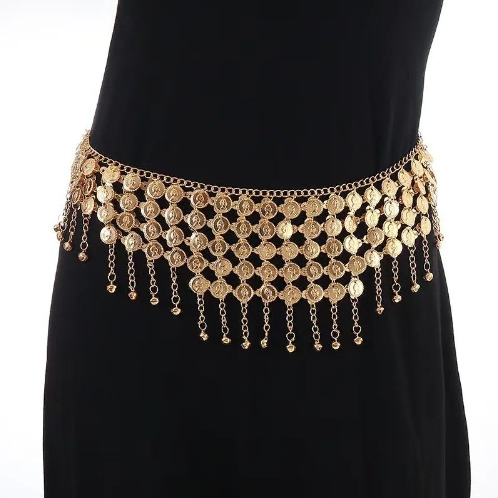 Belt Vintage Belly Dance Scarf Tassel Creative Belly Chain Ethnic Bohemia Waist Chain Dance