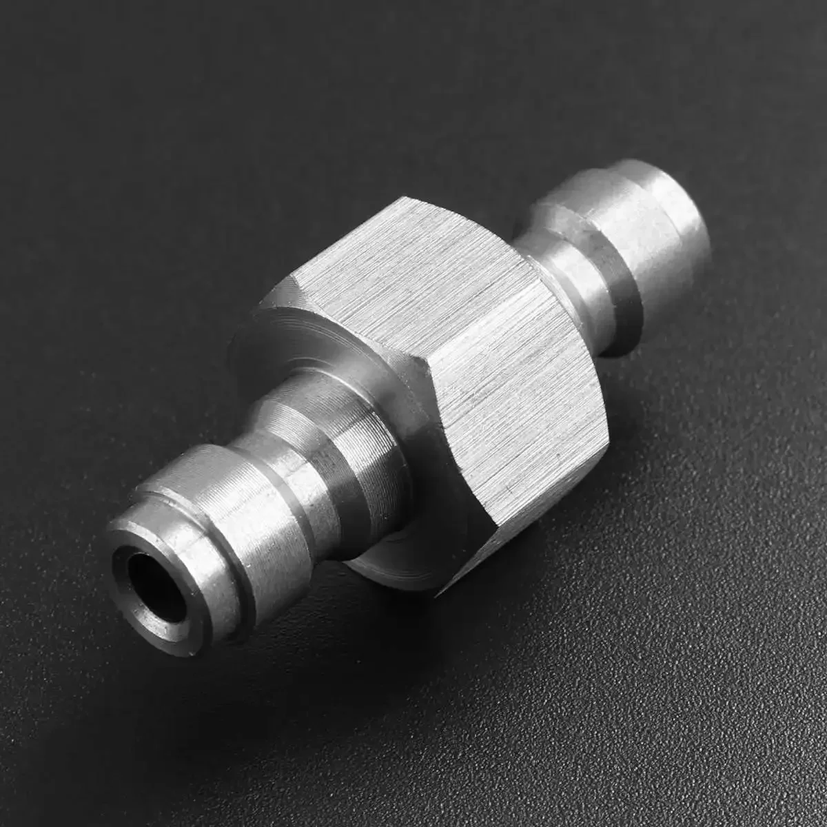 Stainless Steel 8mm Butt Male Head Double Male Head Quick Connect Male Head Accessories Rated to 300psi/4500PSI