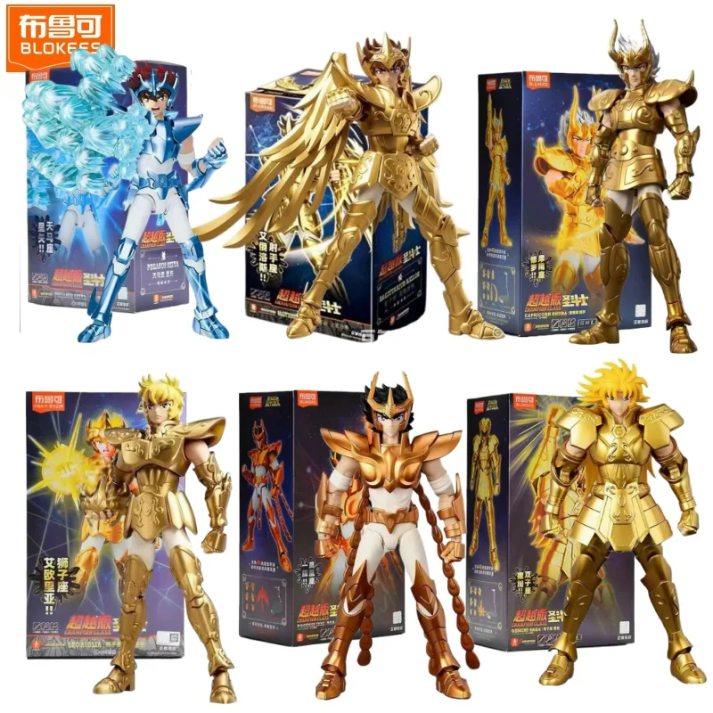 BLOKEES Zodiac Star Knight Assemble Building Block Model Toy Movable Figurine Collectible Present Gift for Hobby Enthusiasts