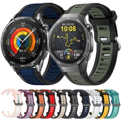 22mm Smart Watch Strap For Huawei Watch GT 5 Pro 46mm Soft Silicone Bracelet For Huawei GT 46MM Series GT5 GT4 GT3 GT2 Wristband