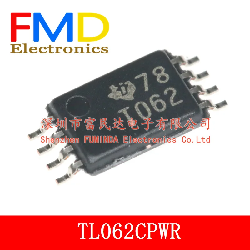 FETInput Operational Amplifier TL062CPWR TSSOP-8 Brand New in Stock