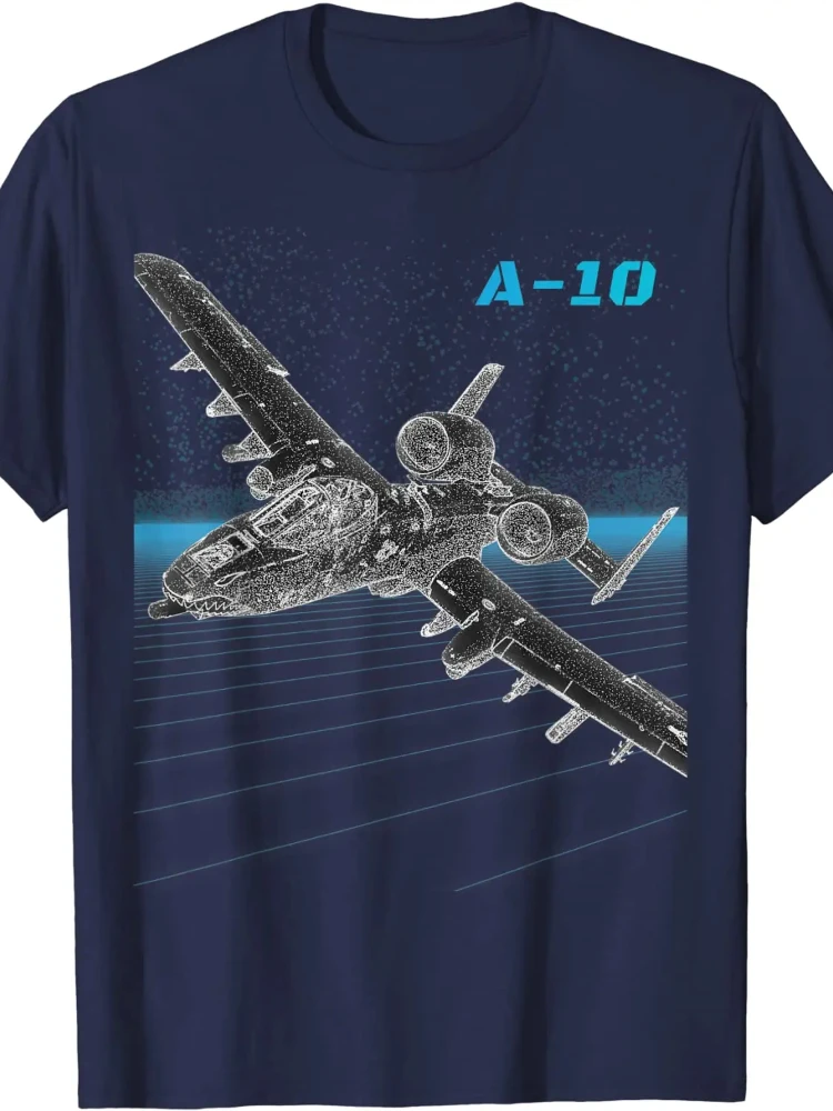 A-10 Thunderbolt II (Warthog) Men T-Shirt Summer Short Sleeve Casual 100% Cotton T-Shirts Size S-3XL