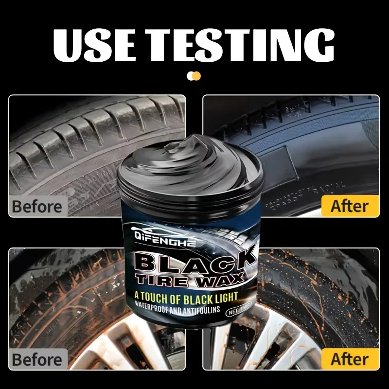 Tire Shine Wax by QIFENGHE 150g - 