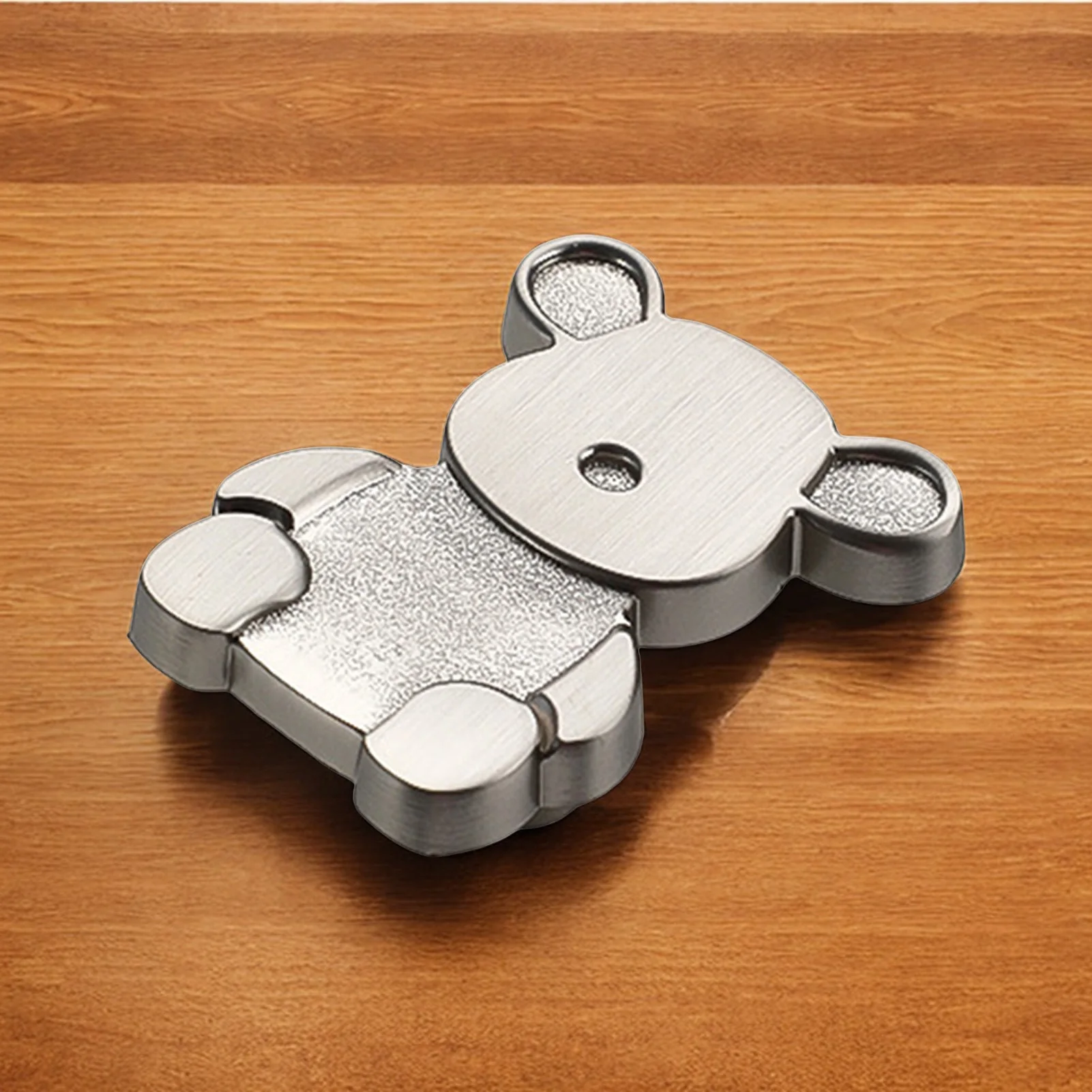 Maniglia per cassetto con modello orso Pomello per armadio in lega di zinco Design moderno e minimalista per mobili per la cameretta dei bambini