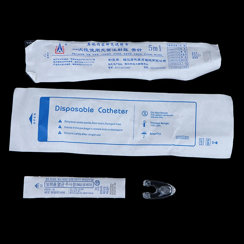 High quality disposable catheter plastic sheet suitable for Mesotherapy gun beauty equipment accessories