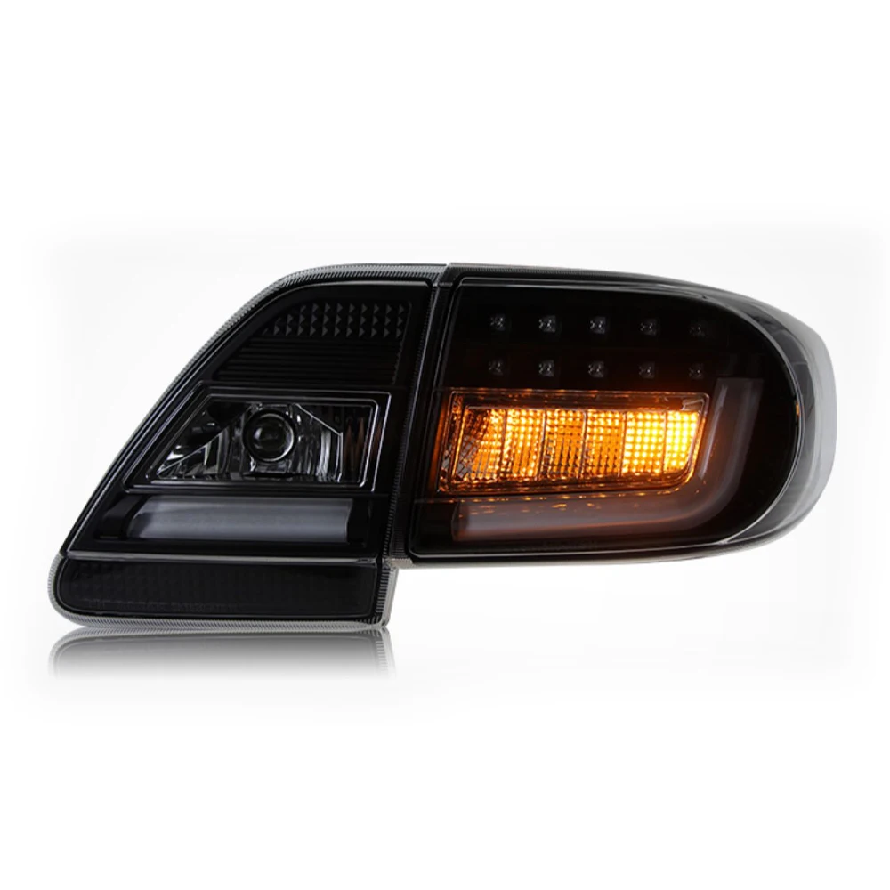 LED Tail Light Assembly for Toyota Corolla E140 E150 2011-2013 Blinking Turn Signal Light Plug and Play