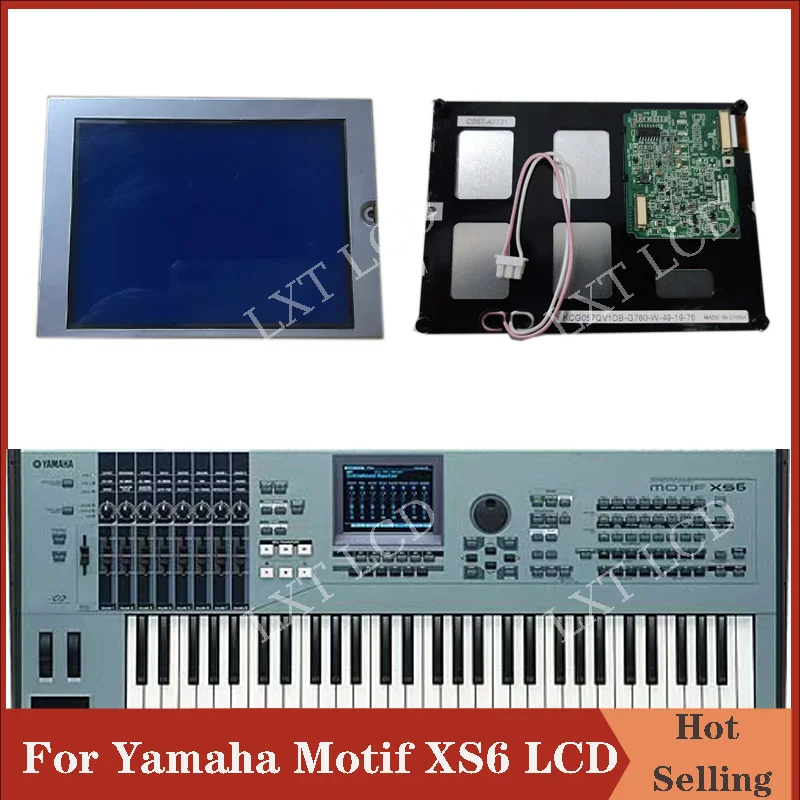 5.7 inch LCD Display For Yamaha Motif XS6 61-Key Synthesizer Matrix Screen