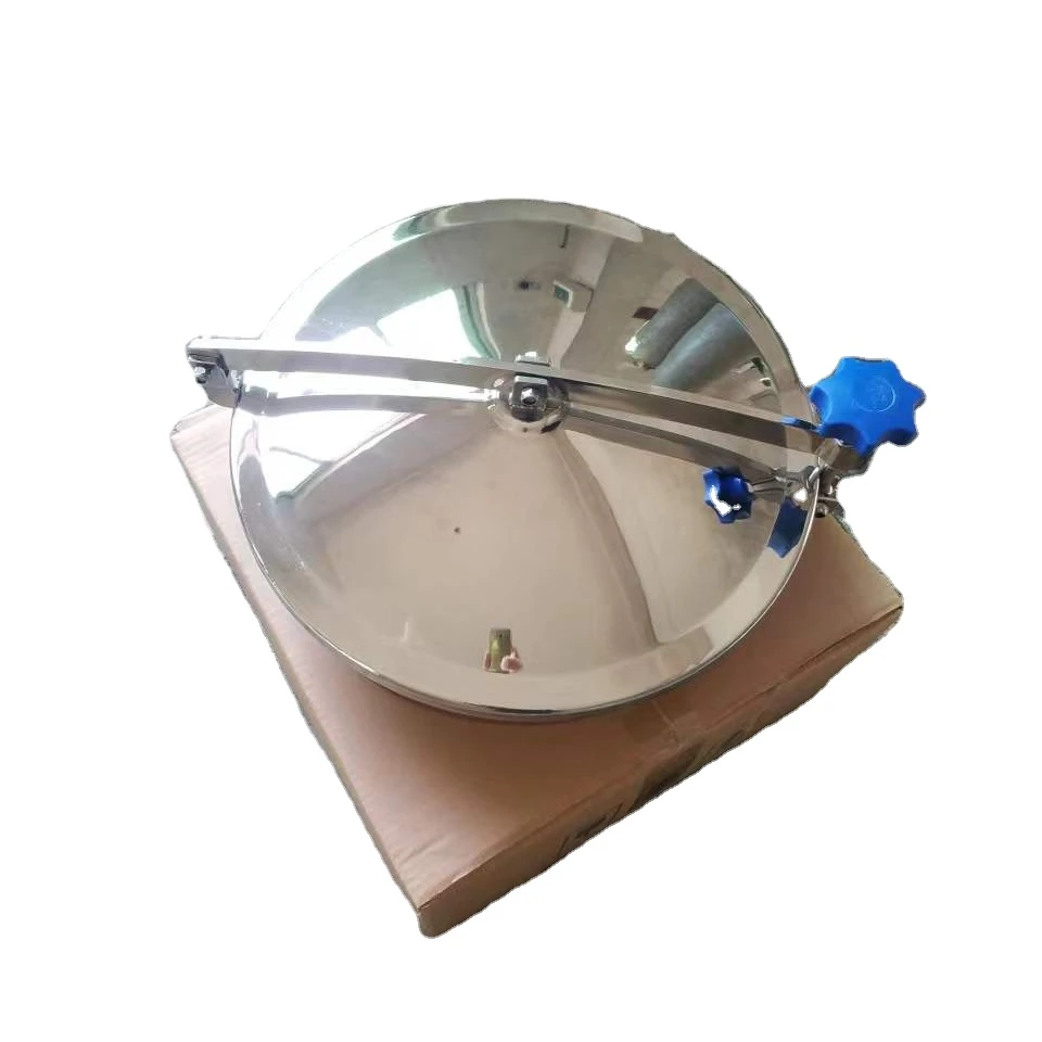 

Best Price! 400mm Manways Sanitary Manhole Cover Hygienic Round Manway Door