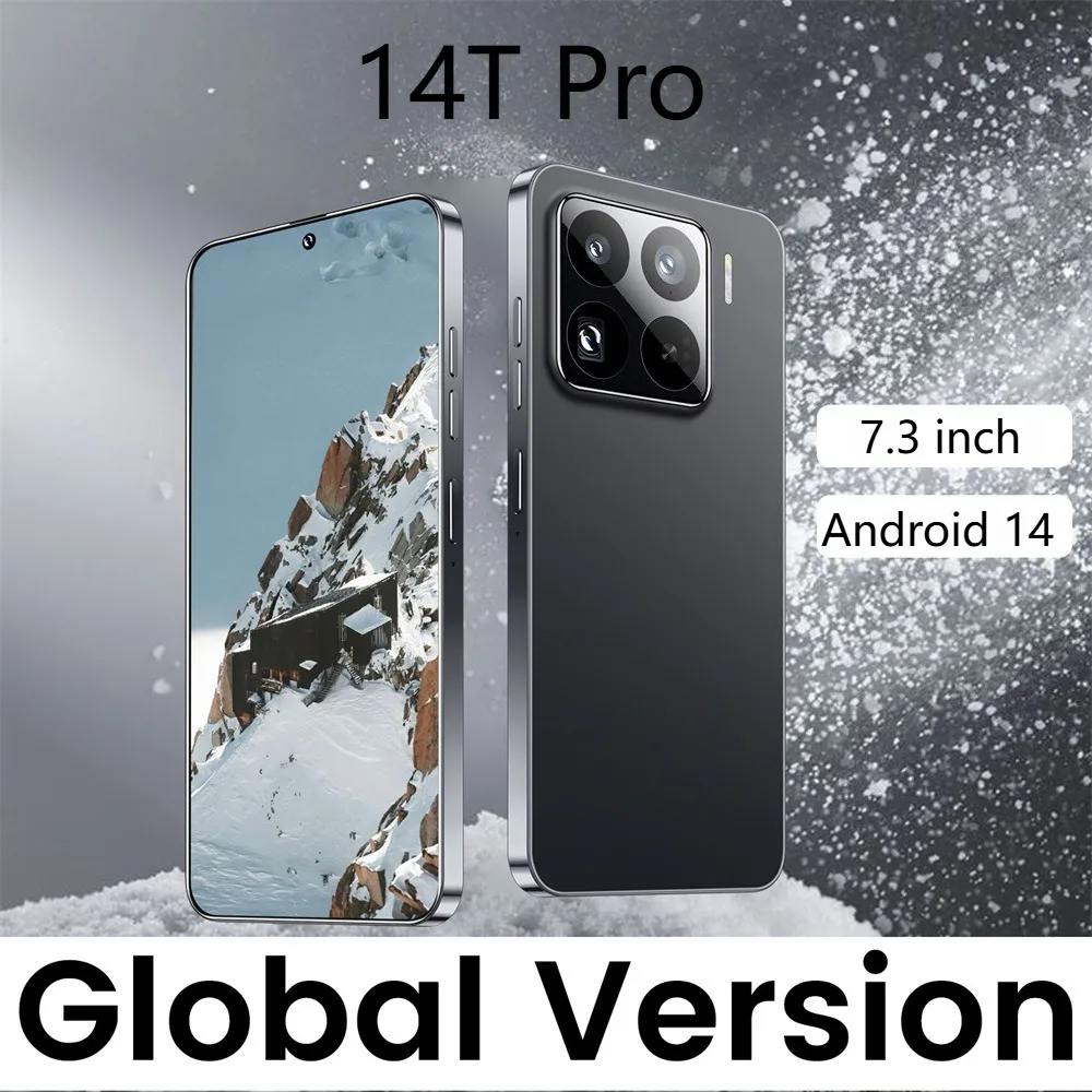 

Screen For 14T Pro Original Intelligent 5G Dual Card Dual Standby Android 14 System 72MP+108MP Global Version 8000mAh Battery