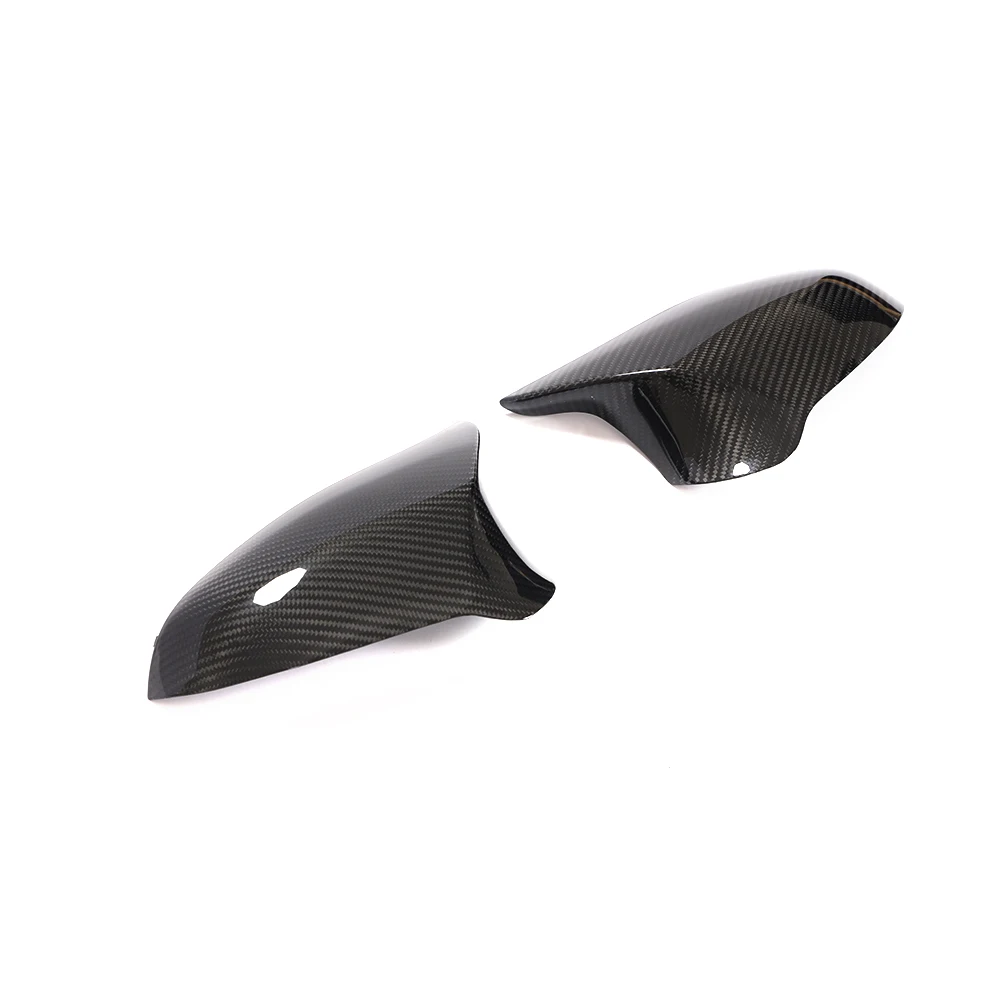 ドライカーボンファイバー F80 F82 F83 F87 サイドミラーカバーキャップ BMW 2 3 4 シリーズ M3 M4 M2C 2018-2020