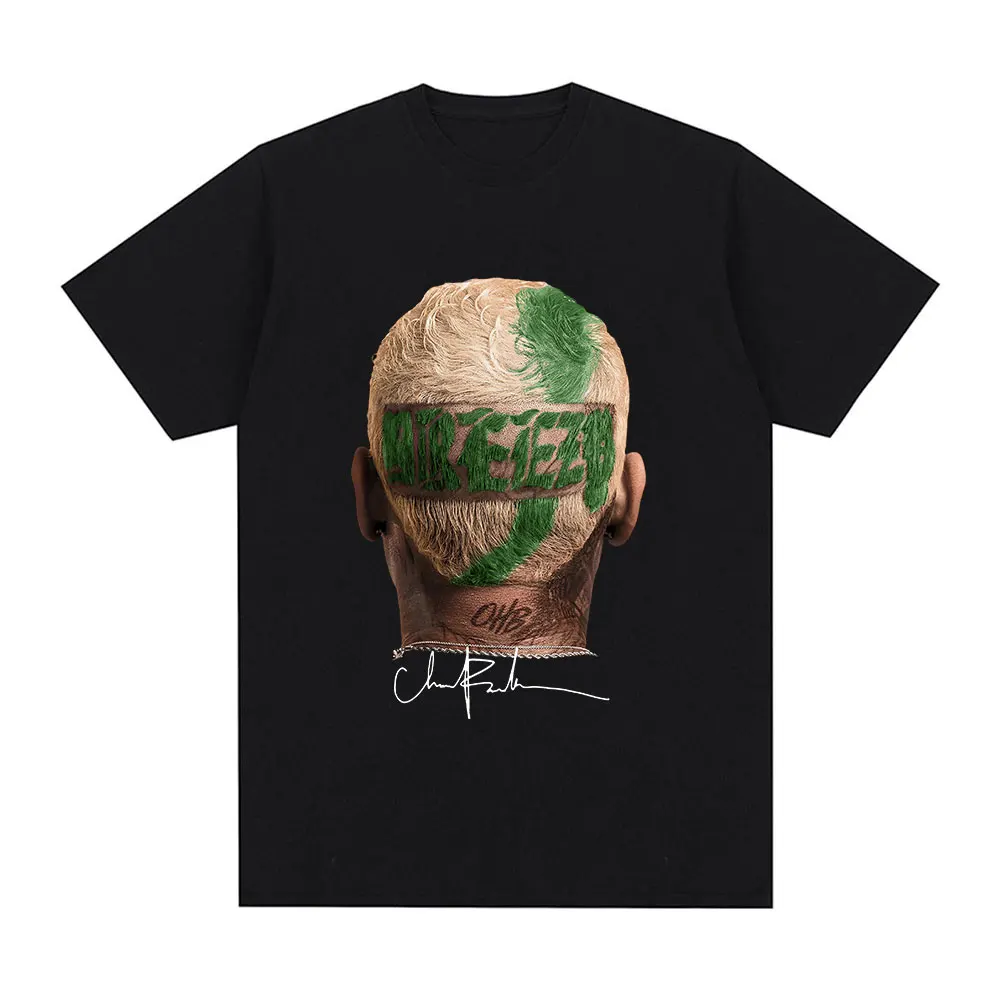 

Rapper Chris Brown T-shirt Breezy Bowl XX Tour 2025 T-Shirts Men Harajuku O-Neck Short Sleeve T Shirt Streetwear Fans Gift