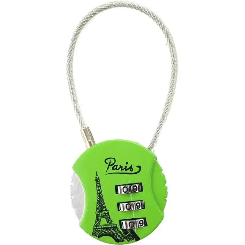 3 Digit Password Combination Padlock Suitcase Luggage Metal Code Lock Mini Coded Keyed Anti-Theft Locks Drawer Lock Hardware