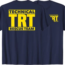 Rescue Team Uniform TRT Fire Search EMS EMT Duty T-Shirt. Summer Cotton O-Neck Short Sleeve Mens T Shirt New S-3XL