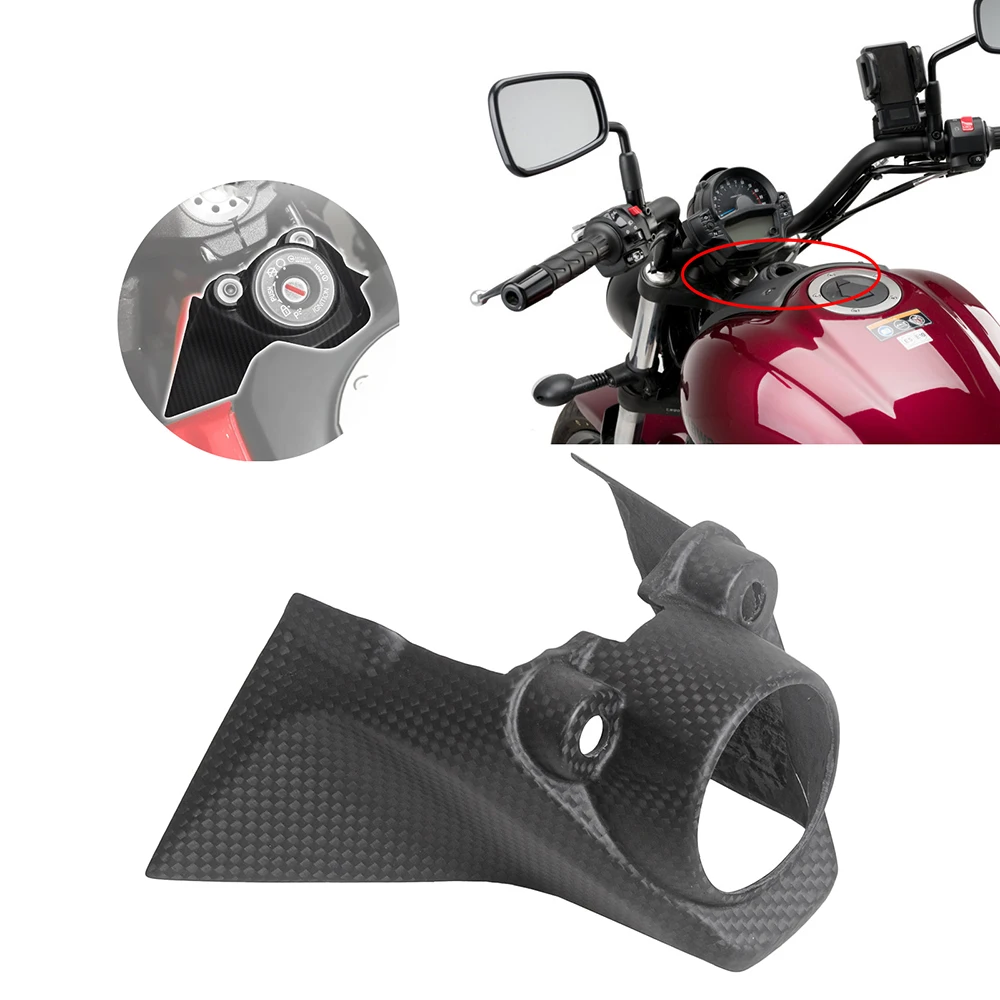 

for DUCATI Hypermotard 950 2019-2022 Ignition Key Case Cover Carbon Fiber Motorcycle Key Cover