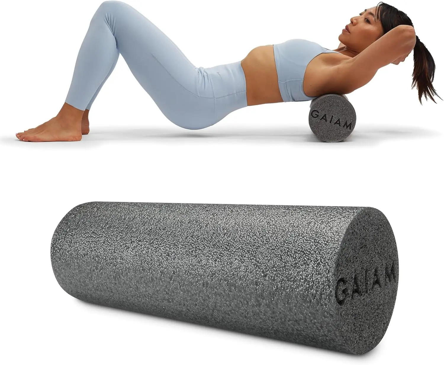 

Textured Foam Roller for Muscle Massage & Pain Relief - 18/36 Inch, Full Body Recovery Tool