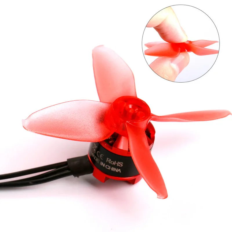 12 Pair Emax AVAN Micro 2inch 2035 4 Blade Propeller Compatible 1106 Brushless Motor for Babyhawk Frame