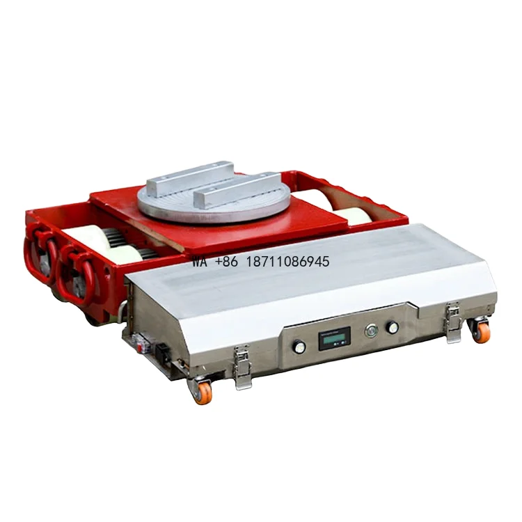 30Ton 40Ton Portable Steel Electric Tank Trolley Roller Skate Machine 360 Degree Rotation for Restaurant Retail Use